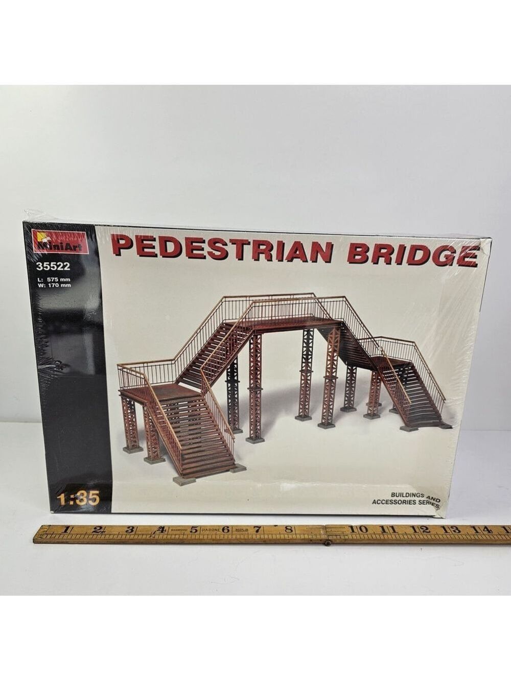 SEALED MiniArt 35522 Pedestrian Bridge 1:35 Scale Model Kit Made In Ukraine NEW